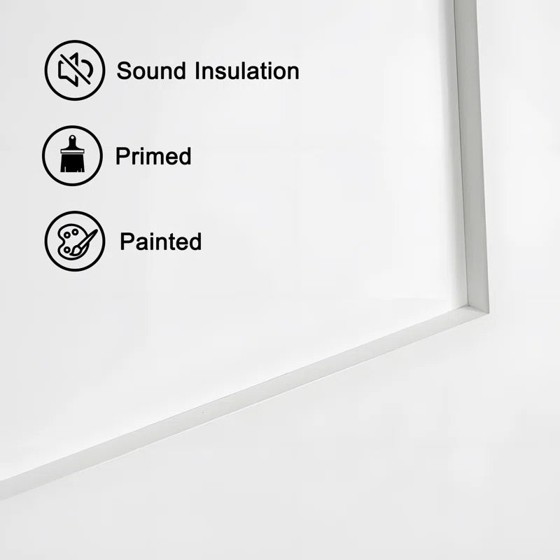 Interior Transparent Glass Doors Solid Wood French Door with Hardware Kit Jamb