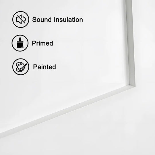 Interior Transparent Glass Doors Solid Wood French Door with Hardware Kit Jamb