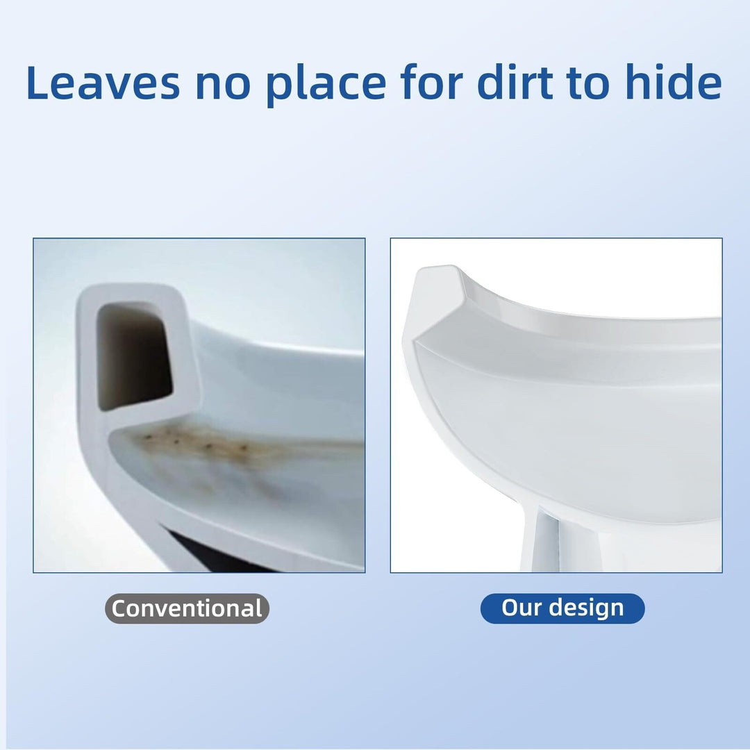 Elongated Toilet for Bathrooms - One Toilet 2100