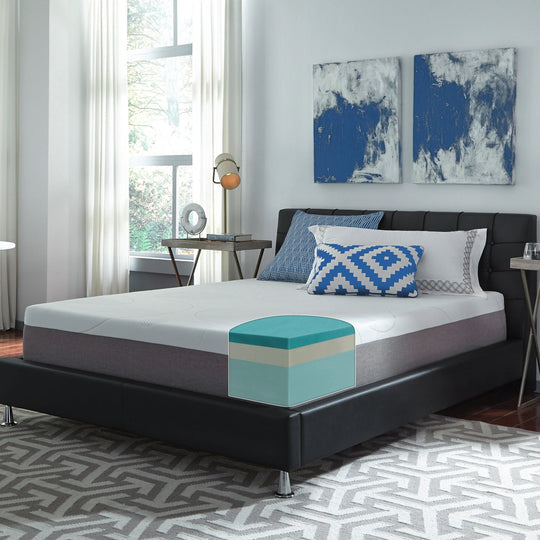 12-Inch Gel Memory Foam Choose Your Comfort Mattress