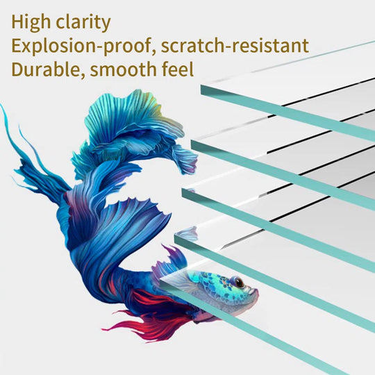 Modern Minimalist Rectangular Eco Aquarium Tank