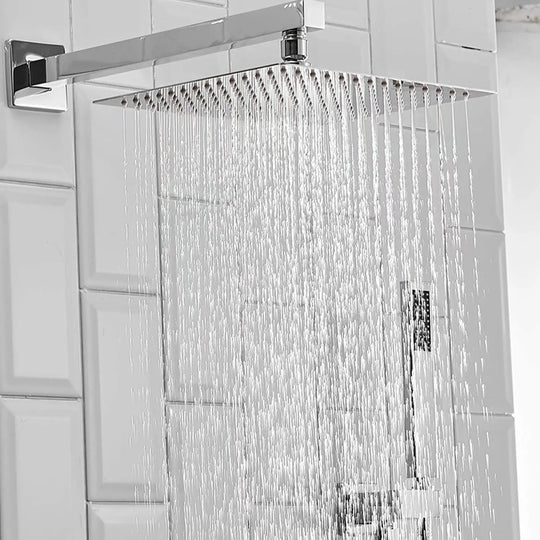 Rain Shower Faucet System Head Oil Rubbed Bronze with 10 Inch