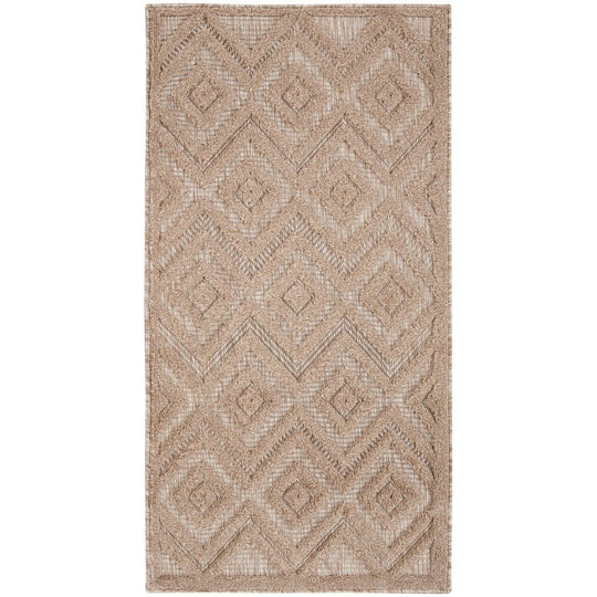 Versatile Indoor/Outdoor Geometric Flatweave Area Rug