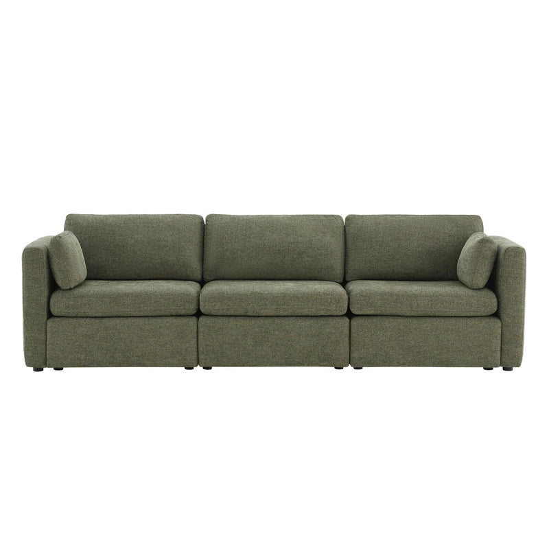 Mia Oversized Modular Sectional Fabric Sofa