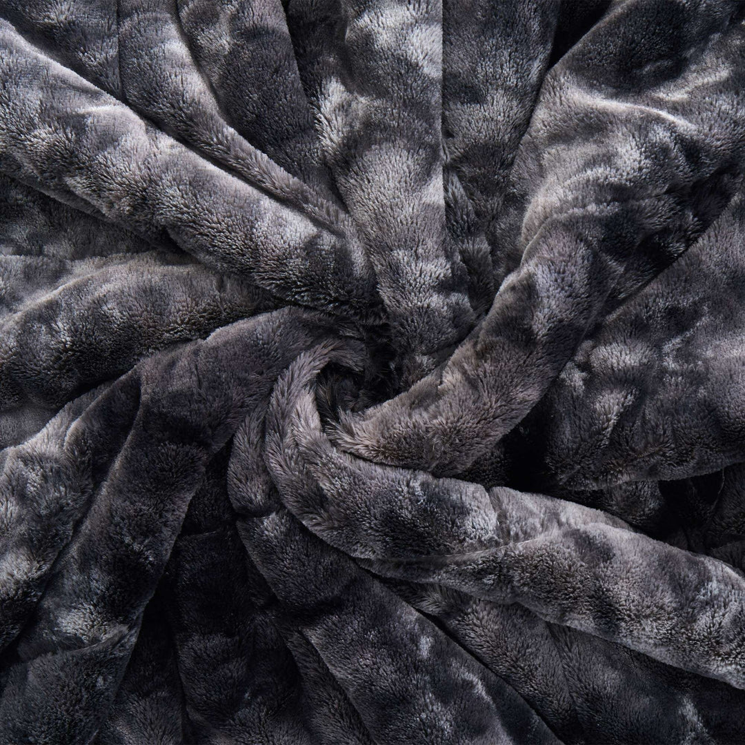 3 Piece Winter Reversible Comforter Set Faux Shearling Ultra Soft Minky Plush and Fuzzy Fleece Microfiber