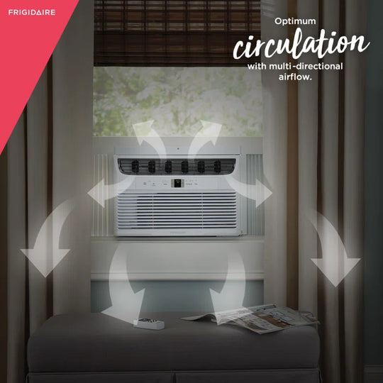 6,000 BTU Smart Window-Mounted Air Conditioner