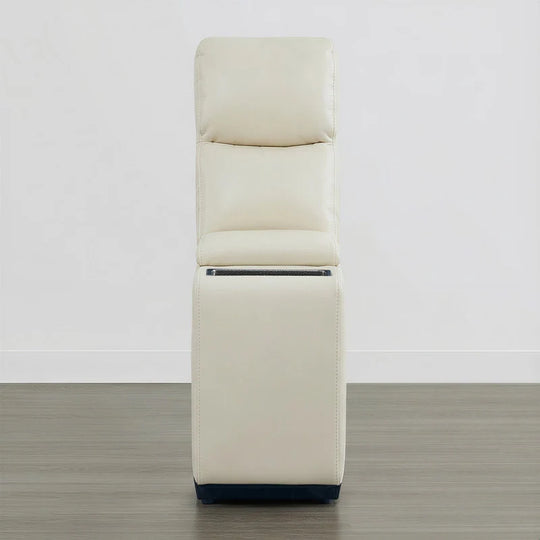 Hadlee Genuine Leather Reclining Sofa with Multi-Function Console.