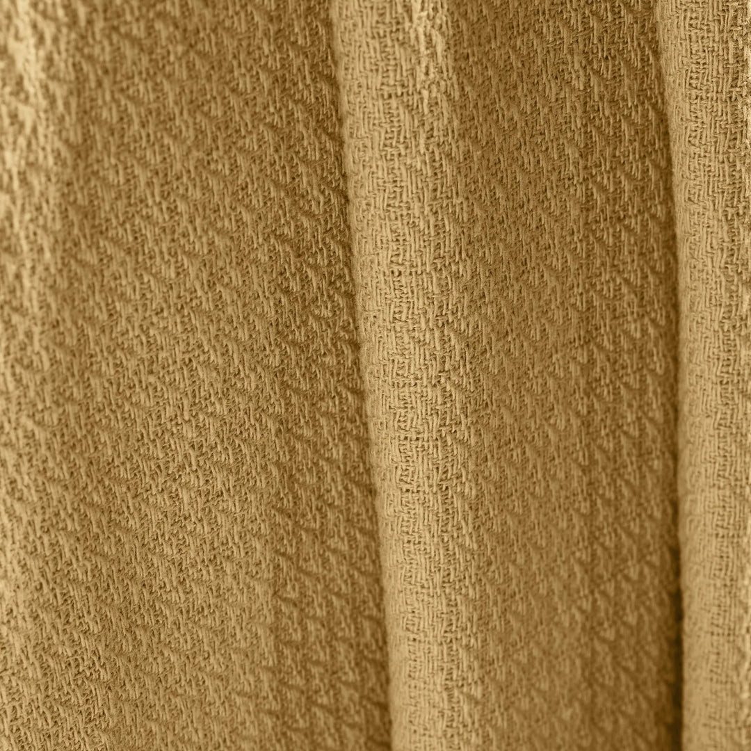 Waffle Weave Honeycomb Knit Soft Cotton Blanket