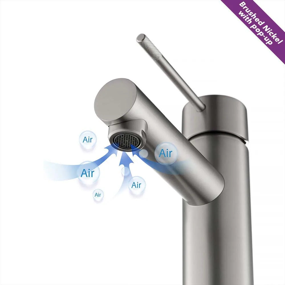 Luxury Single Hole Bathroom Faucet