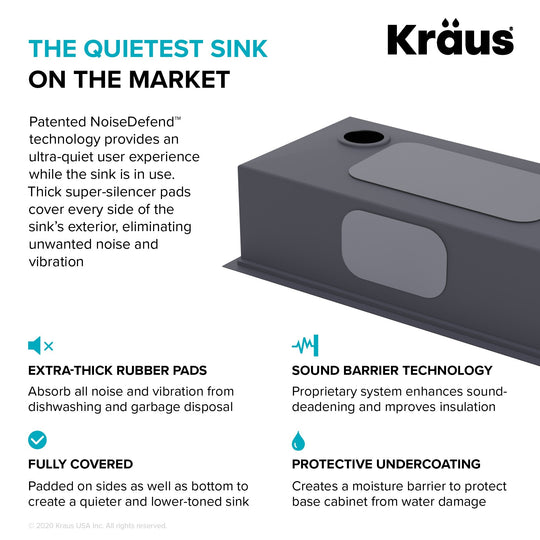 Kore Workstation Drop-In Stainless Steel Kitchen Sink