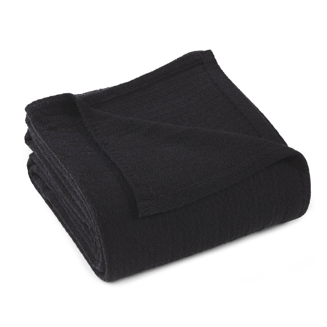 Waffle Weave Honeycomb Knit Soft Cotton Blanket