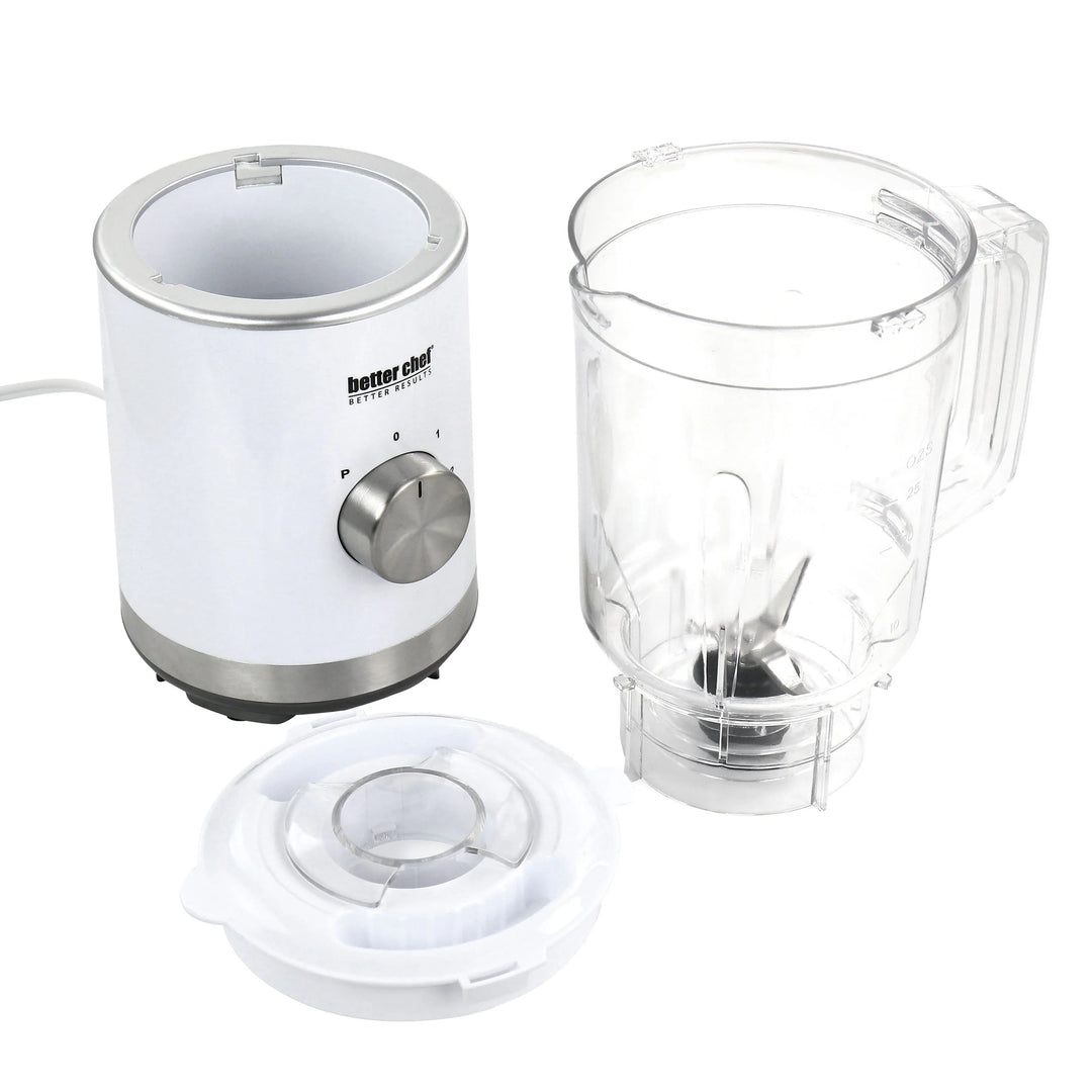 3 Cup Compact Blender in White