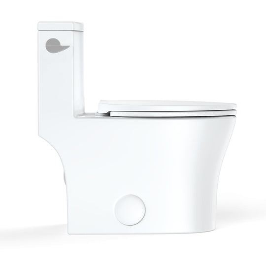 Elongated Toilet for Bathrooms - One Toilet 2100