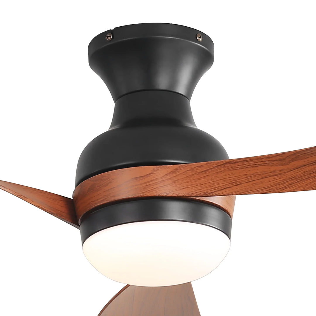 Sofucor 52/60 Inch Ceiling Fan with Integrated LED Light and Remote Control Quiet DC Motor