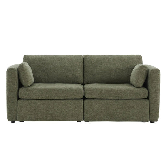 Mia Oversized Modular Sectional Fabric Sofa