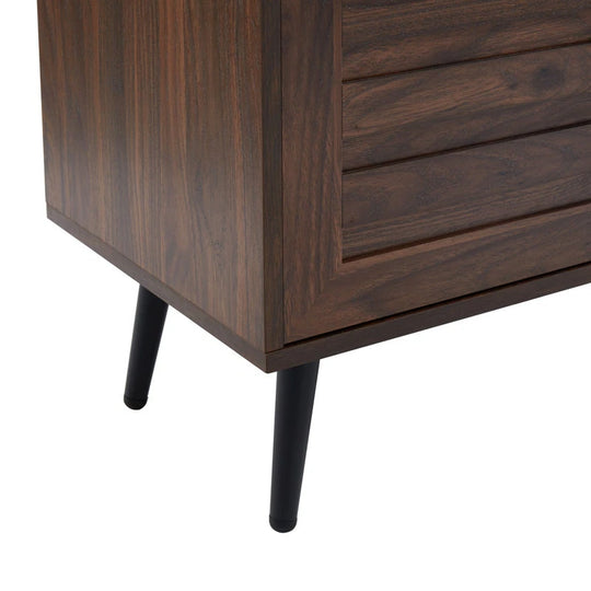 Mid-Century Modern TV Stand for Tvs up to 70" Entertainment Center Media Console - 20.5'' H X 59'' W X 15.5'' D