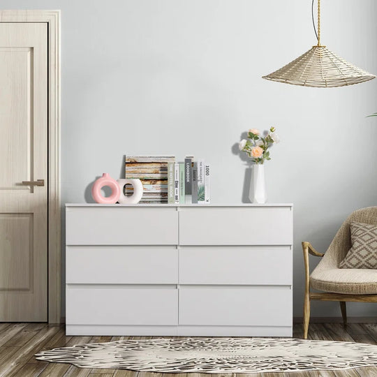 Charlan 6 Drawer 55" W Double Dresser