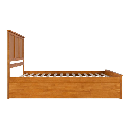 Madison Platform Bed with Matching Footboard & Trundle