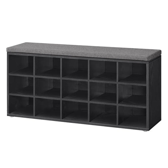 Jurina 15 Pair Shoe Storage Bench