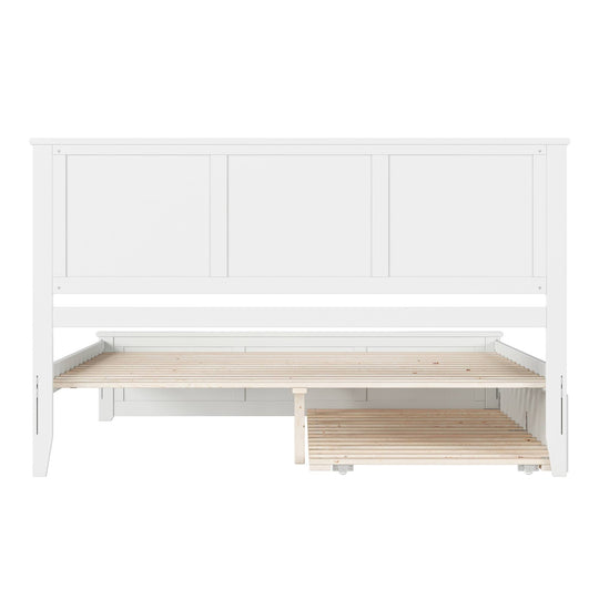 Madison Platform Bed with Matching Footboard & Trundle