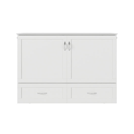 Hamilton Murphy Bed Chest with Mattress and Storage Drawer