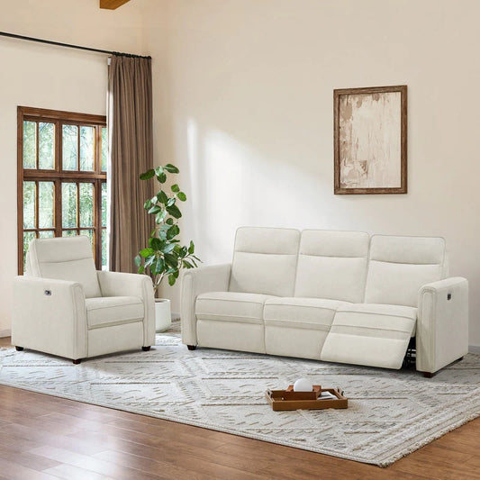 Katie Zero Wall Power Reclining Sofa Couch
