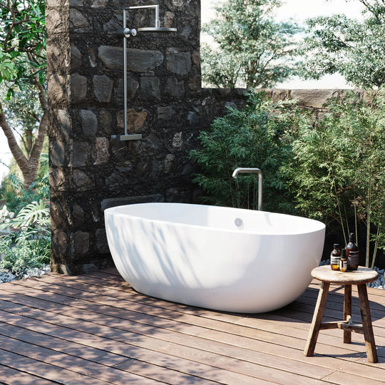 Avalon Nativestone Freestanding Soaking Tub