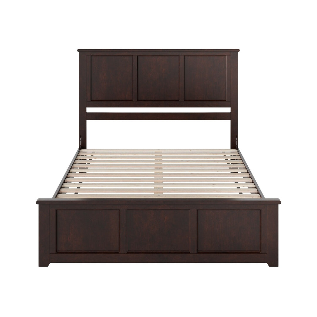Charlotte Solid Wood Low Profile Platform Bed with Matching Footboard