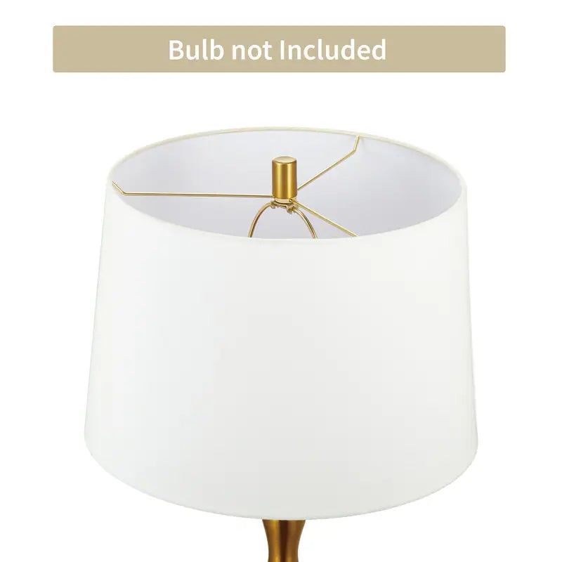 61'' Floor Lamp with Fabric Drum Shade