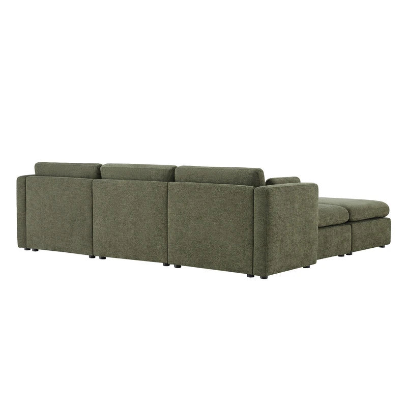 Mia Oversized Modular Sectional Fabric Sofa