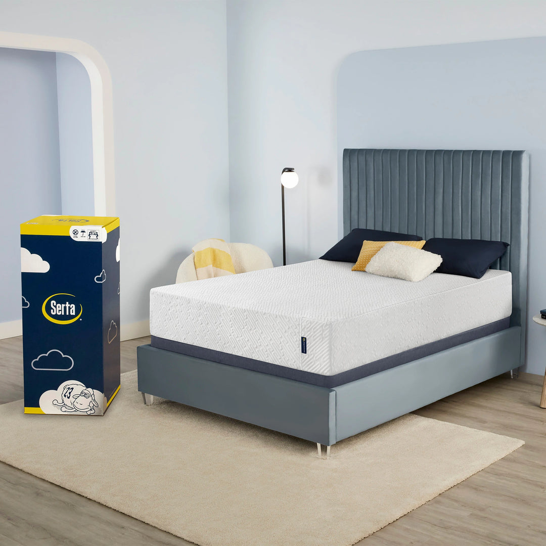 Sheep Dreams 12" Medium Memory Foam Mattress in a Box