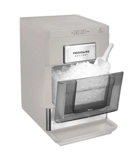 Gallery, 33 Lbs. Countertop Ice Maker, Stainless Steel Accents, Nugget Shaped Ice
