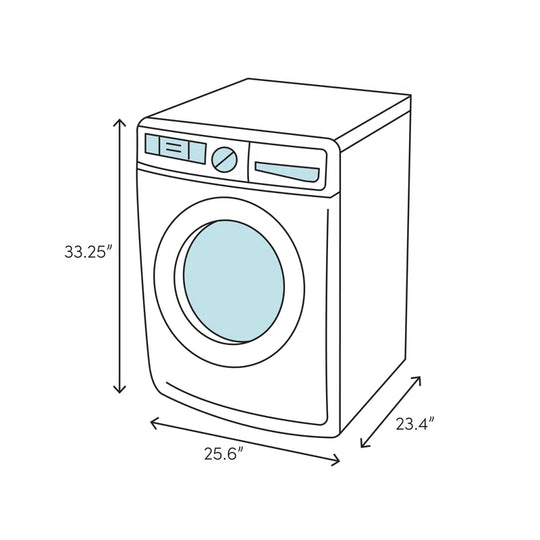 2.4 Cu. Ft. Front Load Washer and 4.1 Cu. Ft. Electric Dryer