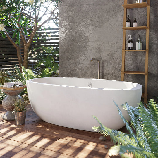 Avalon Nativestone Freestanding Soaking Tub