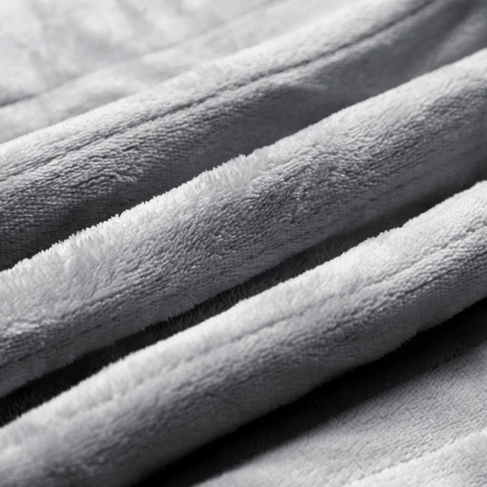 Flannel Electric Heated Blanket with Controller