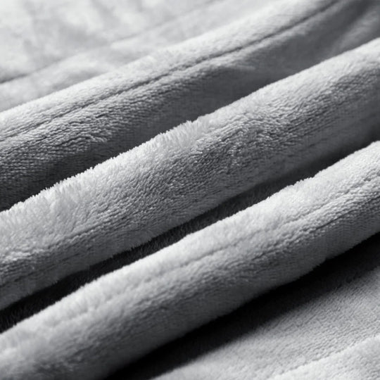 Flannel Electric Heated Blanket with Controller