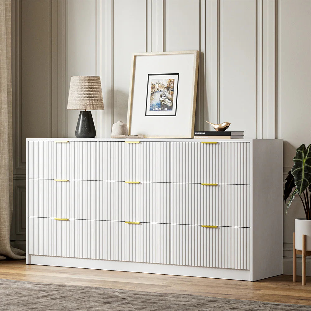 9-Drawer Dresser 63" W