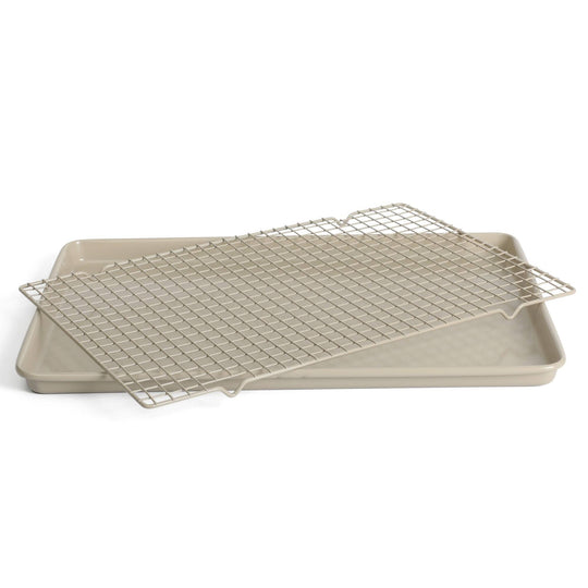 Gallen 10 Piece Baking Pans Ceramic PFA Free Non Toxic Non Stick Bakeware Set