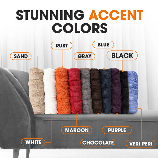40 X 50 Ultra Soft Faux Fur Throw Blanket