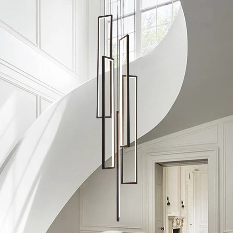 Savea 5-Light High-Ceiling Dimmable Cluster Pendant
