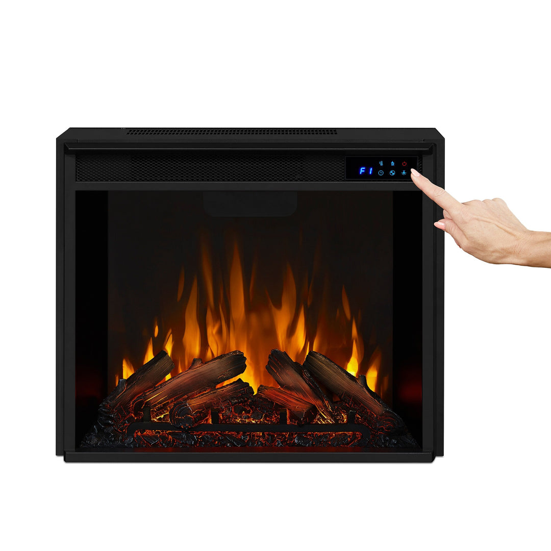 Frederick 72" Electric TV Stand Fireplace by