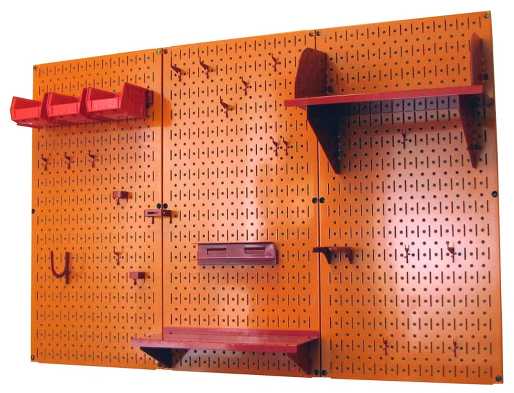 Pegboard Standard Tool Storage 32" H X 48" W Kit