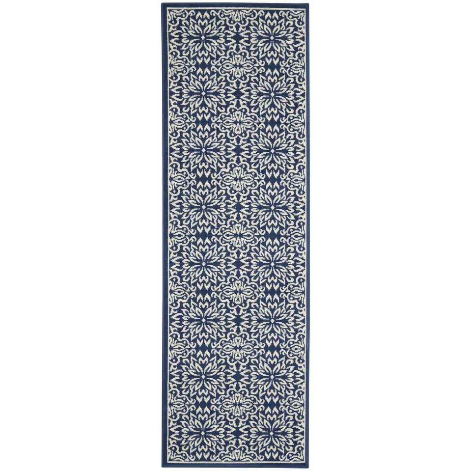 Jubilant Floral Medallion Area Rug