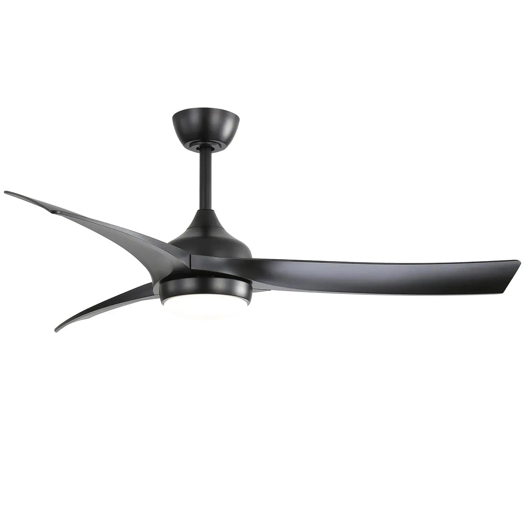 Sofucor 52/60 Inch Ceiling Fan with Integrated LED Light and Remote Control Quiet DC Motor