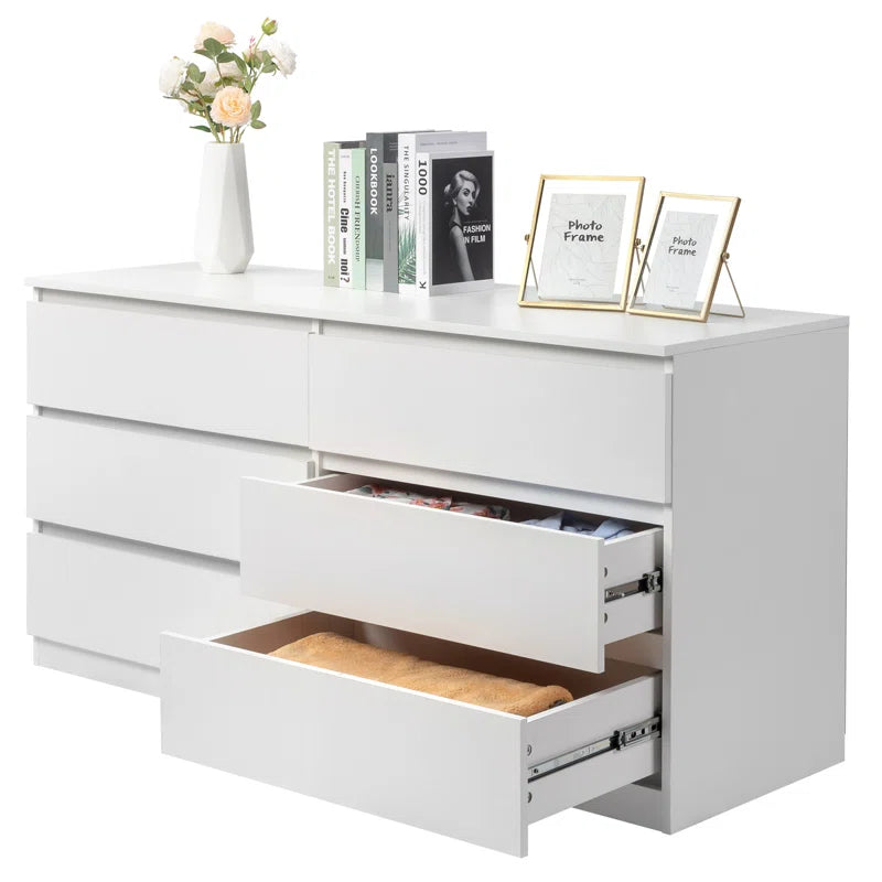 Charlan 6 Drawer 55" W Double Dresser