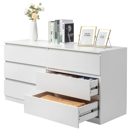 Charlan 6 Drawer 55" W Double Dresser