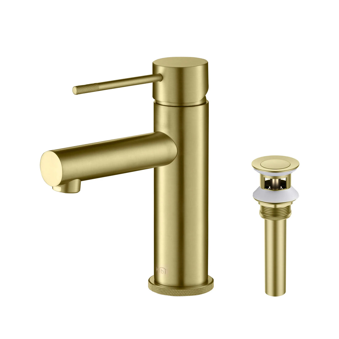 Luxury Single Hole Bathroom Faucet