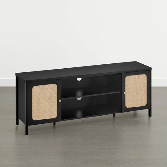 62" Bohemian TV Stand Modern Media Console Entertainment Center