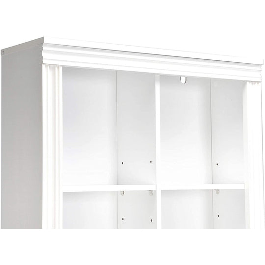 Spirich Home Bathroom Shelf over the Toilet with 4 Cubbies, Bathroom Cabinet Organizer over Toilet, Space Saver Cabinet Storage