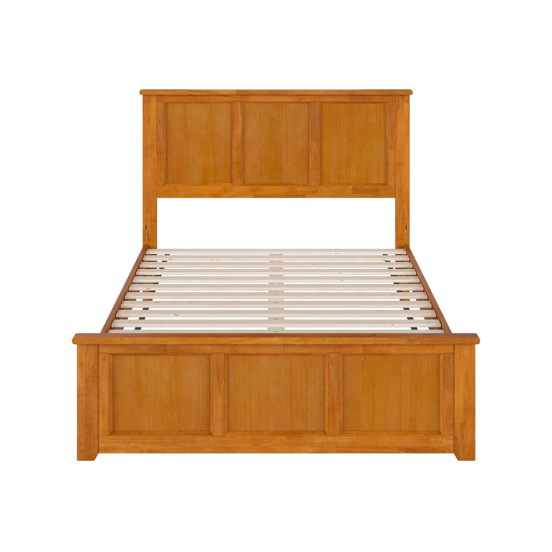 Charlotte Solid Wood Low Profile Platform Bed with Matching Footboard